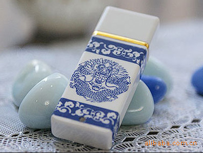 復古青花瓷U盤造型方塊狀