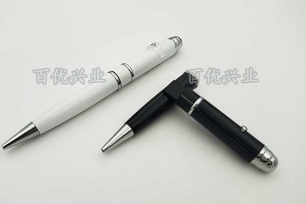 制作廣告U盤激光簽字筆U盤筆